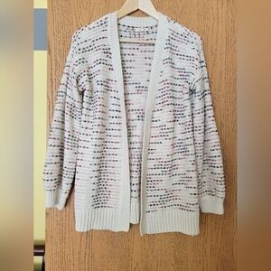 Maurices oversized holiday striped cardigan super soft S